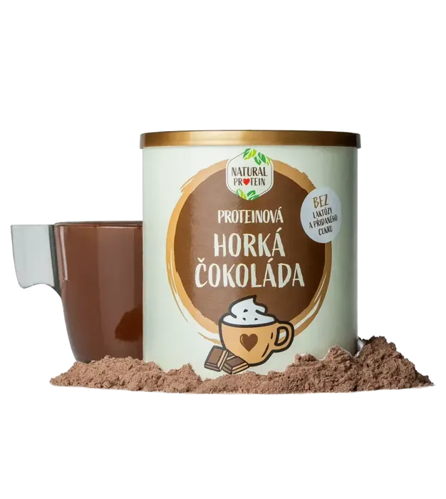 NaturalProtein Proteinová horká čokoláda 300 g